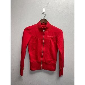 Vintage Womens Guess Sweatshirt Full Zip Jacket Women Medium 90s